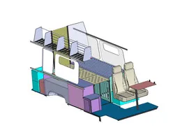 UPDATED! Campervan (Mercedes Sprinter III, 170")