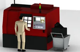 machine cnc lathe turning center