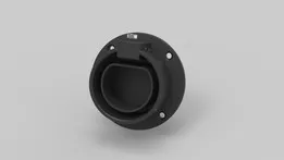 Holder for type 2 EV charger connector