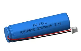 Lithium Ion Cylindrical Battery - 3.7v 2200mAh