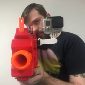 Nerf Rivals Go Pro Mount for side rails