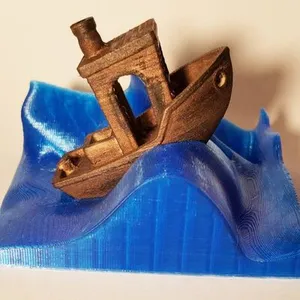 Wave stand for the #3DBenchy - The jolly 3D printing torture-test