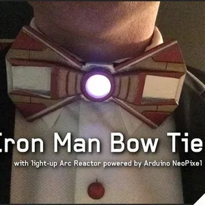 Iron Man Bow Tie