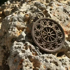 Rose Window Pendant
