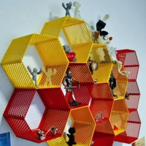 Hexagon fractal shelf