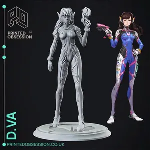 Overwatch - D.Va Full figurine