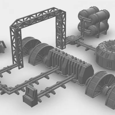 Wargaming compatible Terrain - Pipelines