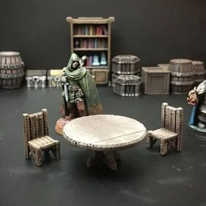 Delving Decor: Tavern Table (28mm/Heroic scale)