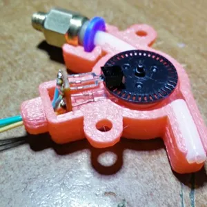 Atmega8A-PU filament monitor with optical encoder for Marlin firmware v2