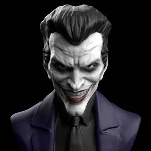 Джокер: 3D-модели и STL файлы для печати