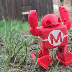 Makey dancing robot of the Maker Faire