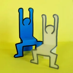 Keith Haring Child Chair - 3D Printed Doll Furniture