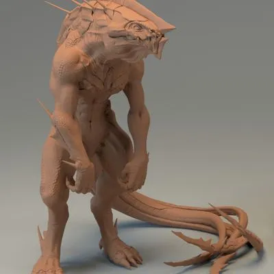 Khanivore - Love Death and Robots - 3D printable model
