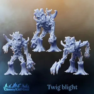 Twig Blight (Plant Monster / Tree Fiend) (Presupported)