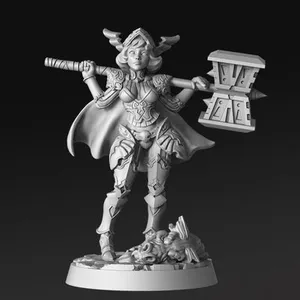 Death Bringer - Paladin - 32mm - DnD -