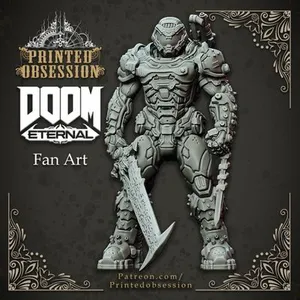 3D-модели по мотивам Doom для 3D-принтера