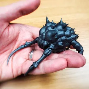 Half-Life Alyx Armored Headcrab Articulated Keyring