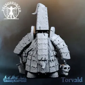 Torvald Sturlagson, Mountain Dwarf Necromancer