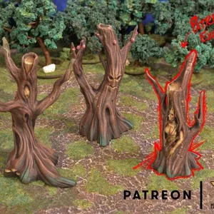 Magical Forest - Set of Trees