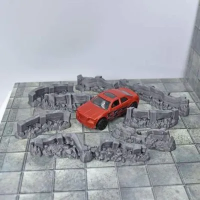 Gaslands 3D Printable Mega Bundle - Weapons, Armor, Tyres and Scenery — Фото 4 из 4