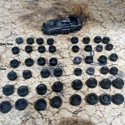 Gaslands 3D Printable Mega Bundle - Weapons, Armor, Tyres and Scenery — Фото 2 из 4
