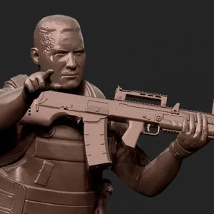 Escape from Tarkov "Glukhar" 3D Print figuer