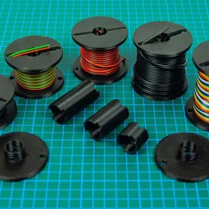 Modular Spool for Cables, Wires, Rope, String, Lace, etc.