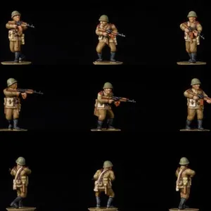 10/15mm Soviet Motostrelki Company (1980s) with AK-74s, RPG-7s, RPG-18s, RPKs, PKMs, AT-4, AGS-17 and Mortars (110 models) CW-SU-1