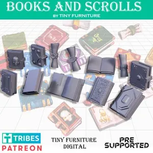 Books and scrolls