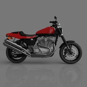 Sportster Motorcycle Ready to Print