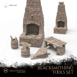 Blacksmith Tools Set