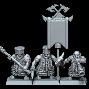 Chaos Dwarf Command Group 3