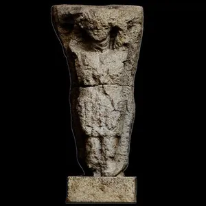 Telamon with Human Figure