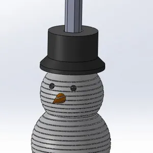 Snowman Springo Ornament | Tippi Tree Ornament Tool (Tippi Tipmas Tree Contest)
