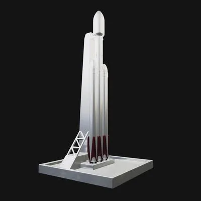 Falcon 9 & Heavy Rocket SpaceX — Фото 6 из 8
