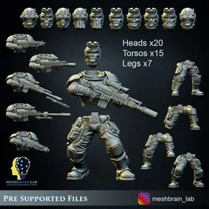 Imperial Marine Scout Squad Builder