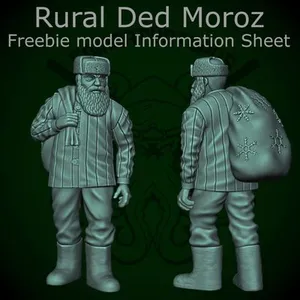Rural Ded Moroz - Freebie model