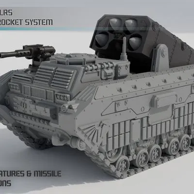Ymir-pattern MLRS (Multiple Launch Rocket System)