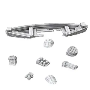 DESTROYED SMALL BOAT & ACCESSORIES