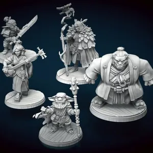 Far East Fantasy Miniatures Set 1