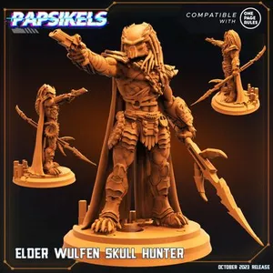 ELDER WULFEN SKULL HUNTER