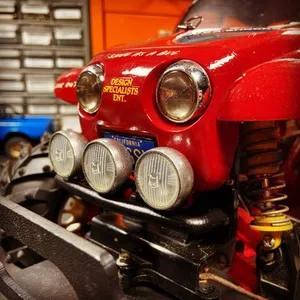 Tamiya Monster Beetle Aux. Lamp Brace and Mount
