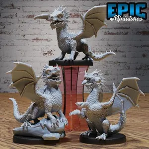 Green Dragon Wyrmling Set / Legendary Drake / Ancient Flying Dragonborn / Evil Beast / Winged Mountain Encounter