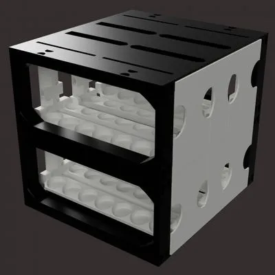 Master Painter - Modular 3D Printable Paint Rack - All STLs — Фото 2 из 40