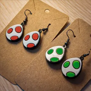 3D Yoshi Egg Earrings from Super Mario - Fun Gamer Jewelry