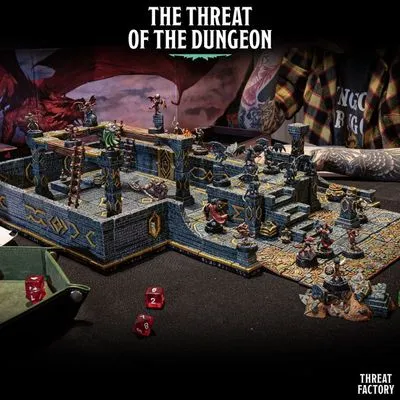 Huge modular Dungeon (walls, floors, levels, stairs, traps, decorations & more) — Image 9 of 9