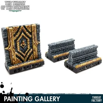 Huge modular Dungeon (walls, floors, levels, stairs, traps, decorations & more) — Image 4 of 9