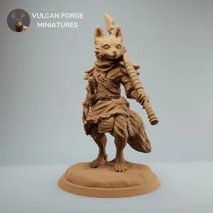 Fox scout or ranger with spear - pre supported