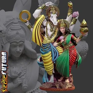 Hayagriva and Lakshmi in Divine Dance