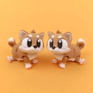 Flexi Shiba Inu Print-in-place
